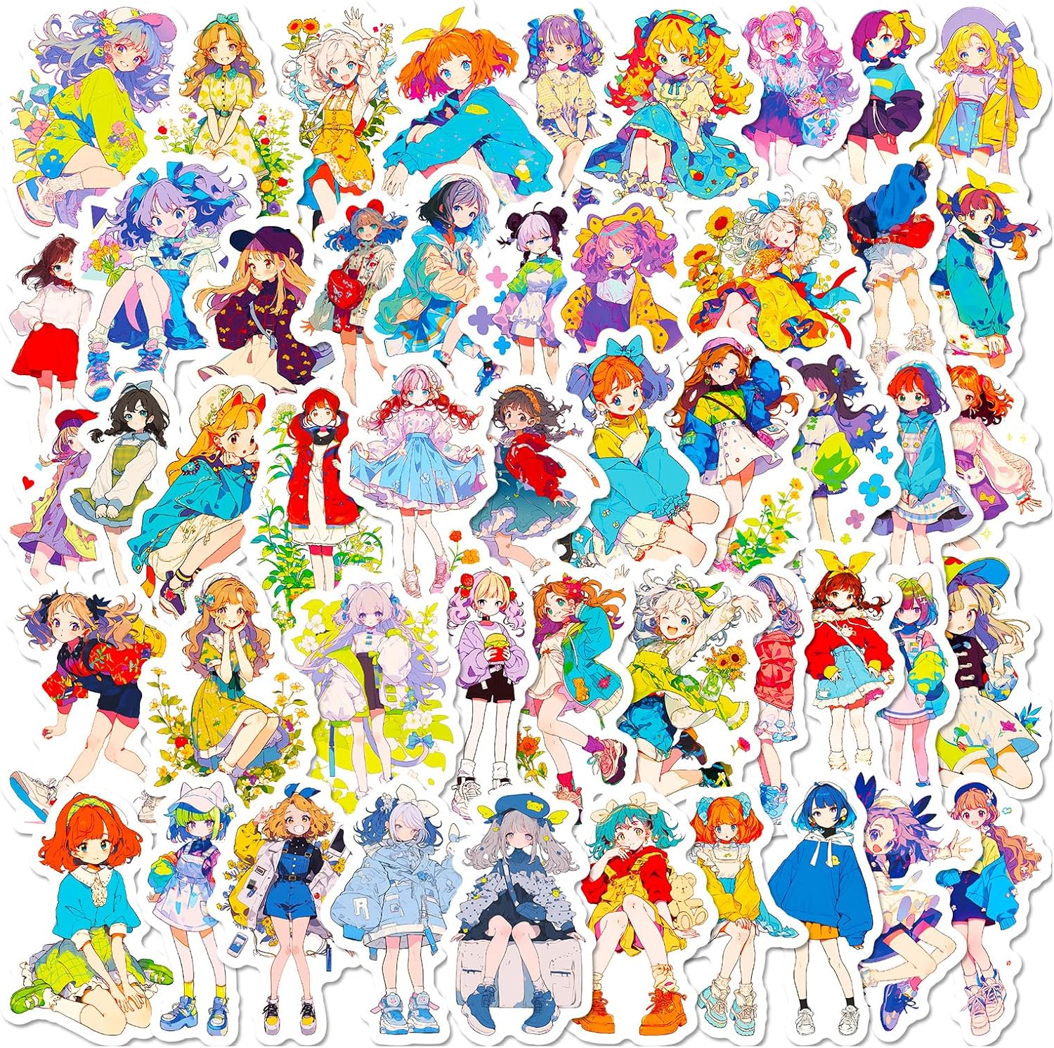 Girl sticker